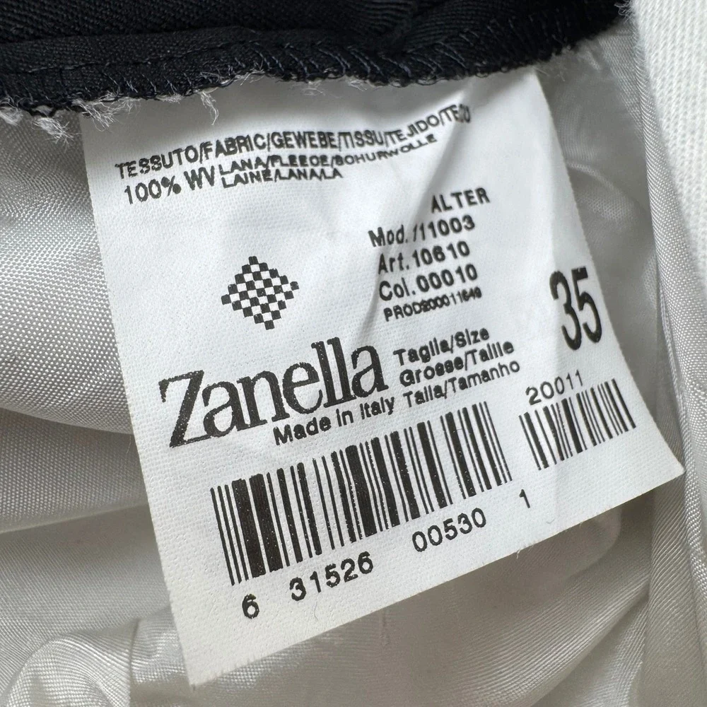 Zanella pleated trousers